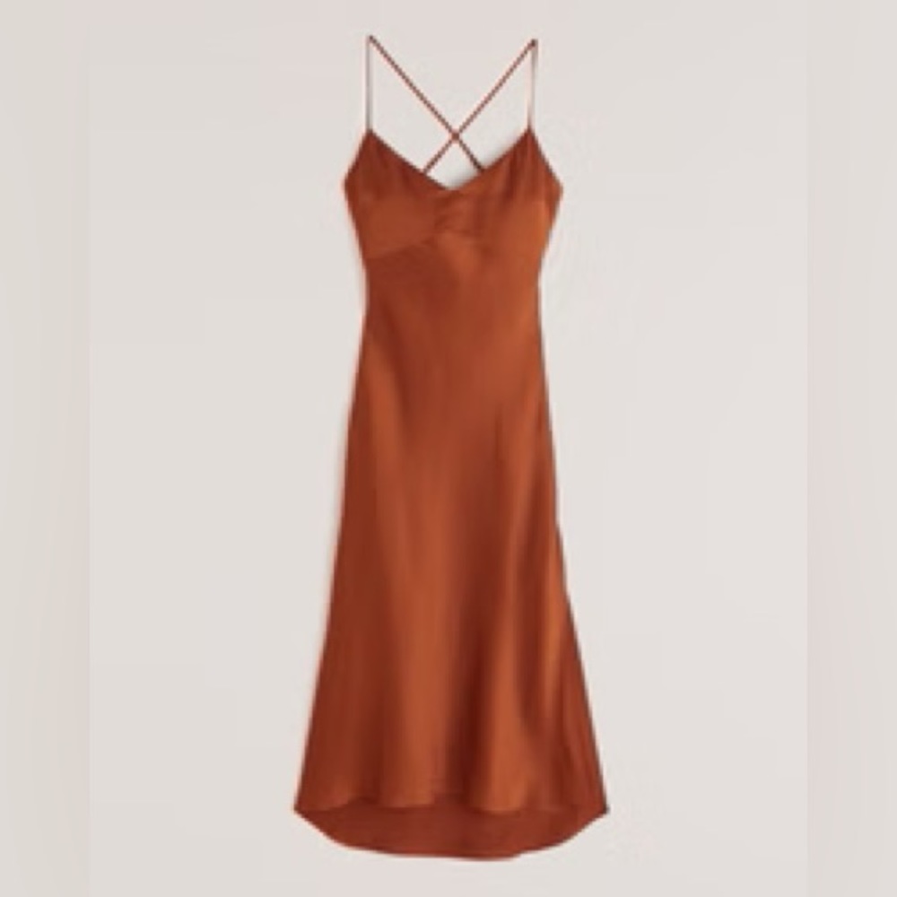 NWT Abercrombie Satin Dress